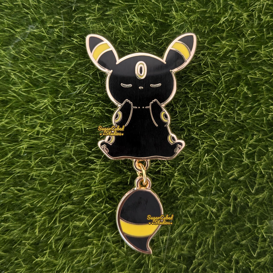 Umbreon Dangle Tail Enamel Pin