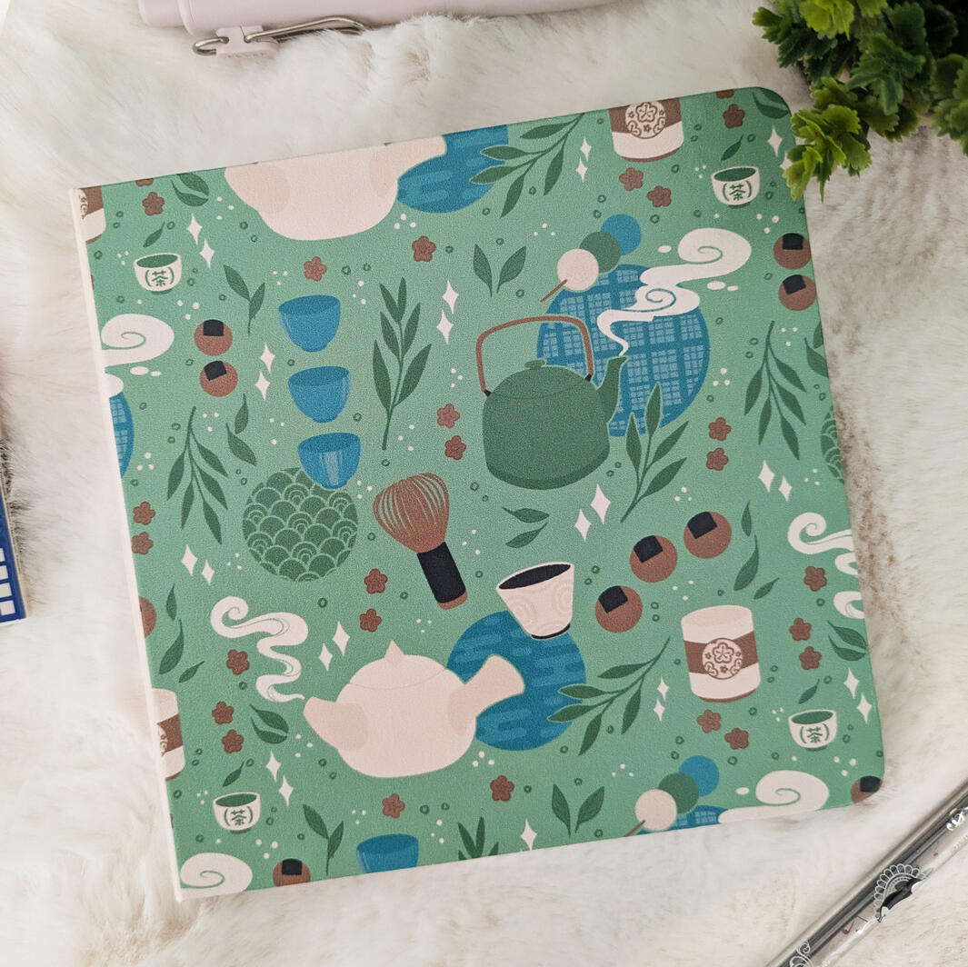Cozy Green Tea Sketchbook